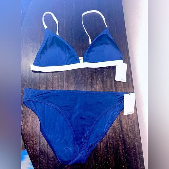 Lively Other - NWT Lively navy color bikini size medium/large